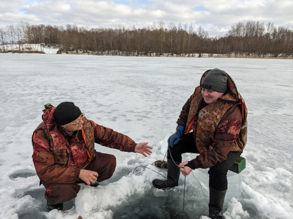 Обследование малых озер Псковской области
